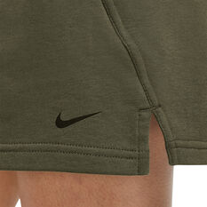 Nike Womens Dri-FIT Get Fit Training Shorts, Khaki, rebel_hi-res