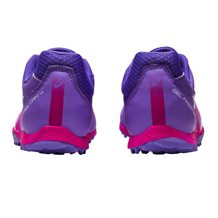 Asics GEL Firestorm 4 Kids Track Shoes Purple/Pink US 1, Purple/Pink, rebel_hi-res