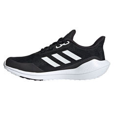 adidas EQ21 Run GS Kids Running Shoes Black/White US 4, Black/White, rebel_hi-res