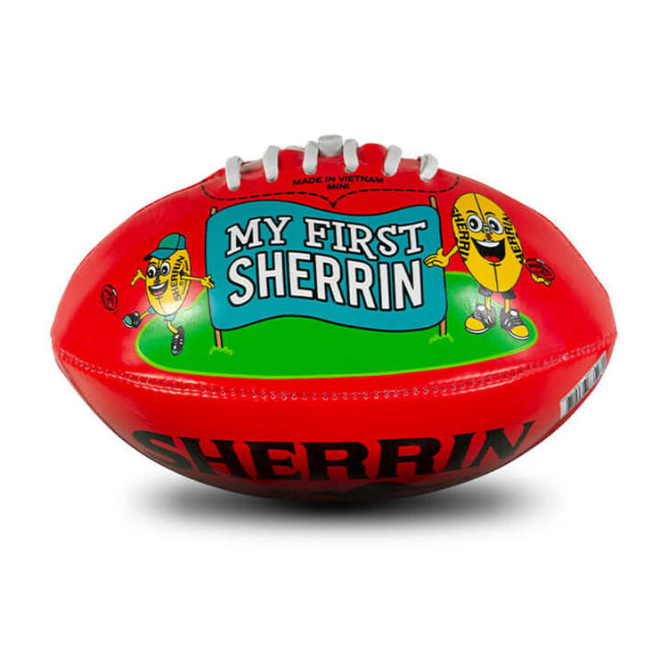 Sherrin AFL Super Soft Mini Ball - Red, , rebel_hi-res