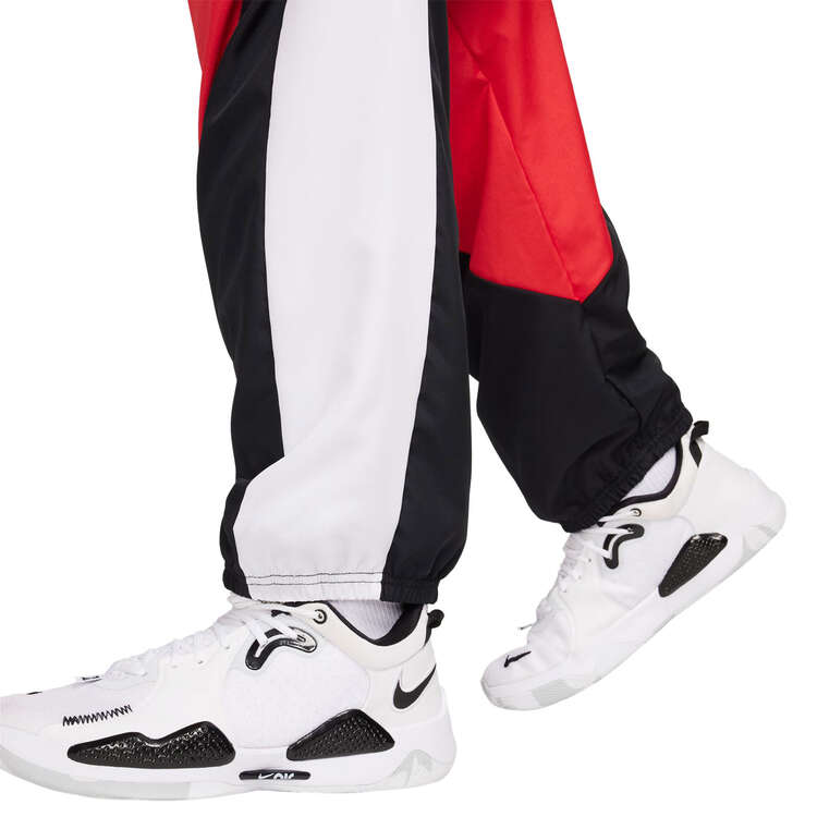 Nike Mens Starting 5 Woven Basketball Pants, Red, rebel_hi-res