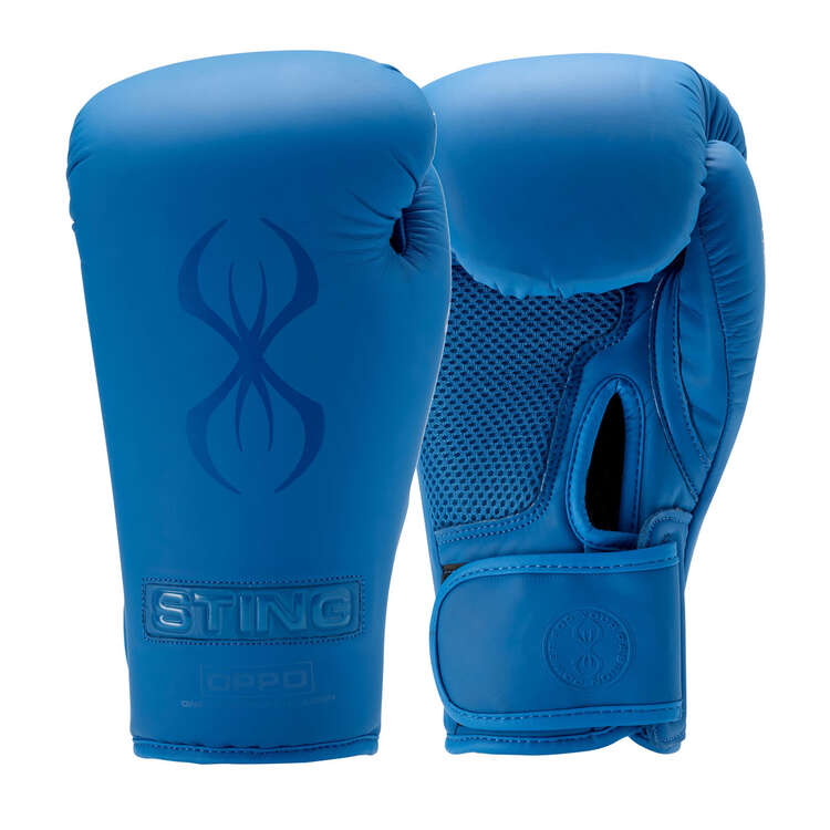 Sting ArmaOne Boxing Gloves Blue 12 Oz, Blue, rebel_hi-res