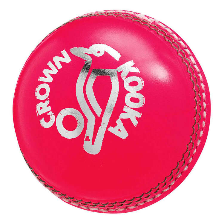 Kookaburra Crown Cricket Ball Pink 142g, Pink, rebel_hi-res