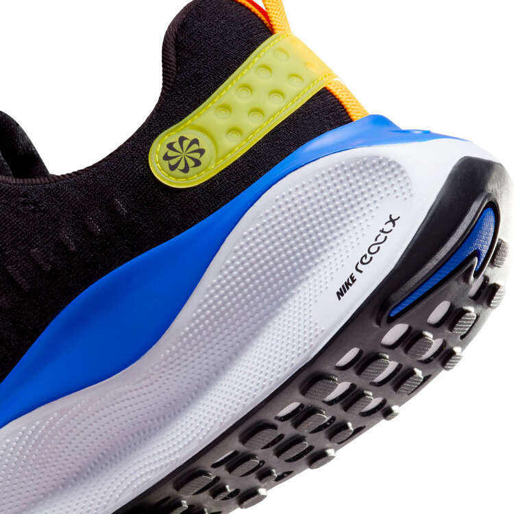 Nike InfinityRN 4 Mens Running Shoes, Black/Blue, rebel_hi-res