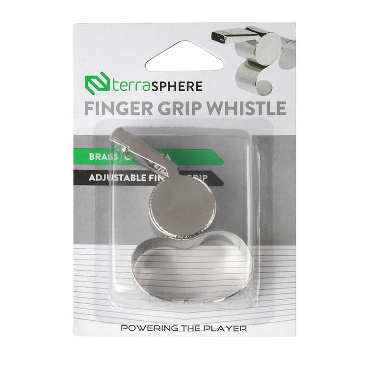 Terrasphere Brass Finger Grip Whistle, , rebel_hi-res