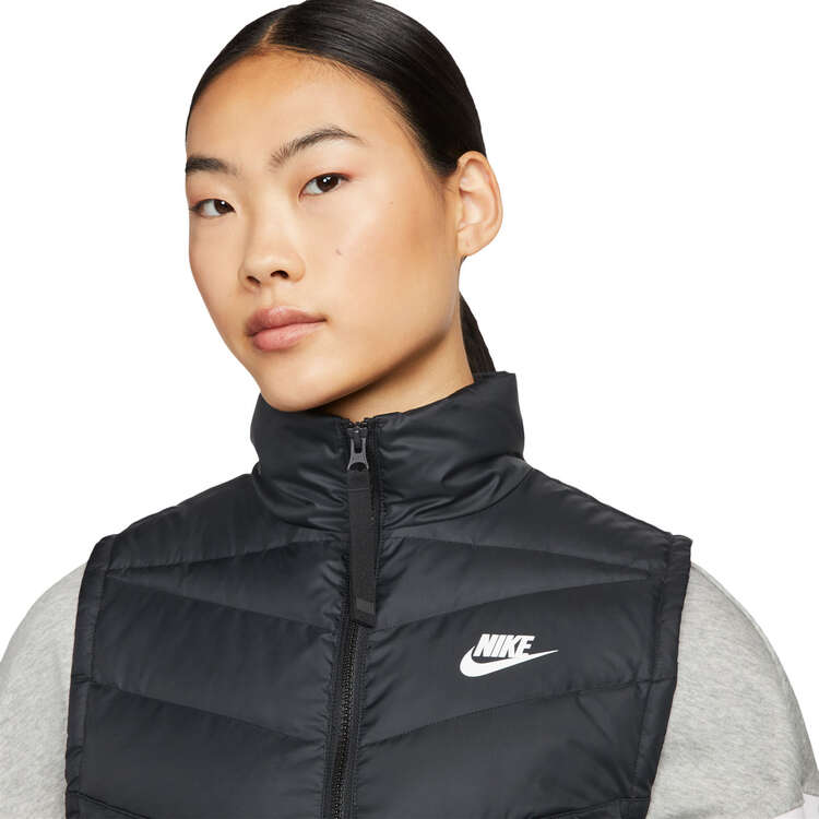 Nike Womens Sportswear Therma-FIT RPL Windrunner Vest Black XL, Black, rebel_hi-res
