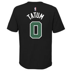 Jordan Boston Celtics Jayson Tatum Kids Statement Tee Black S, Black, rebel_hi-res