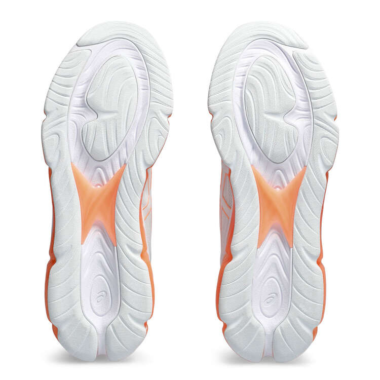 Asics GEL Quantum 360 VIII Casual Shoes, White/Orange, rebel_hi-res