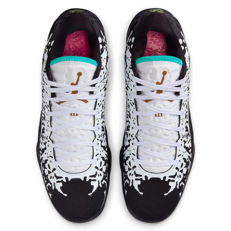 Jordan Zion 3 Shock The World Basketball Shoes, Black/Tan, rebel_hi-res