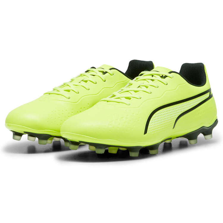 Puma King Match Football Boots, Green, rebel_hi-res