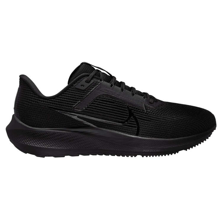 Nike Air Zoom Pegasus 40 Mens Running Shoes Black US 7, Black, rebel_hi-res