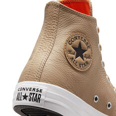 Converse Chuck Taylor All Star Leather HD Fusion Womens Casual Shoes, Green/White, rebel_hi-res
