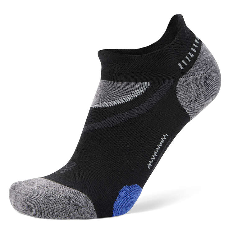 Balega UltraGlide No Show Socks Grey S - WMN 6-8/MEN 4.5-6.5, Grey, rebel_hi-res