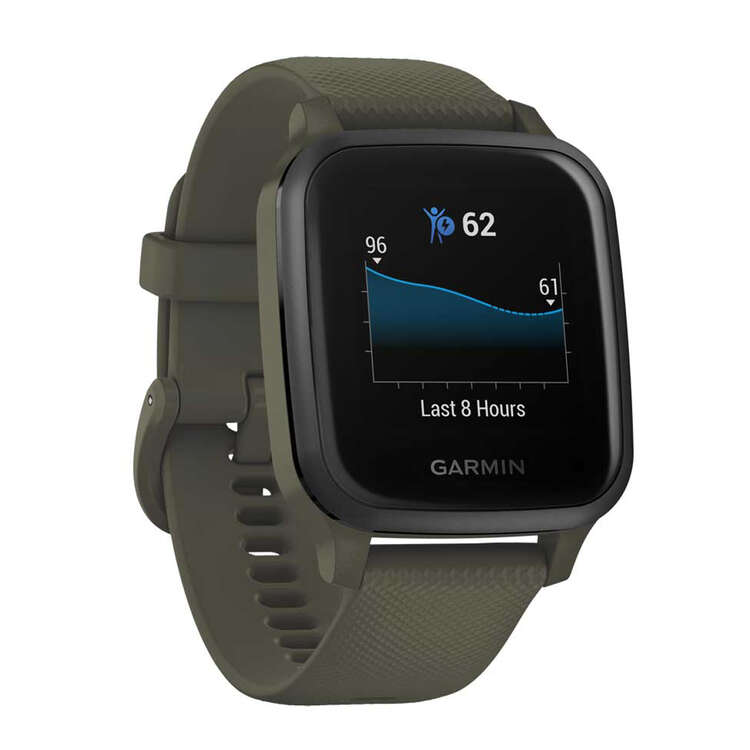 Garmin Venu Sq Music GPS Smartwatch - Moss Slate, , rebel_hi-res