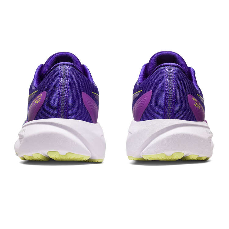 Asics GEL Kayano 30 GS Kids Running Shoes, Purple/Yellow, rebel_hi-res