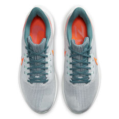 Nike Air Zoom Pegasus 39 Mens Running Shoes, Grey/Orange, rebel_hi-res