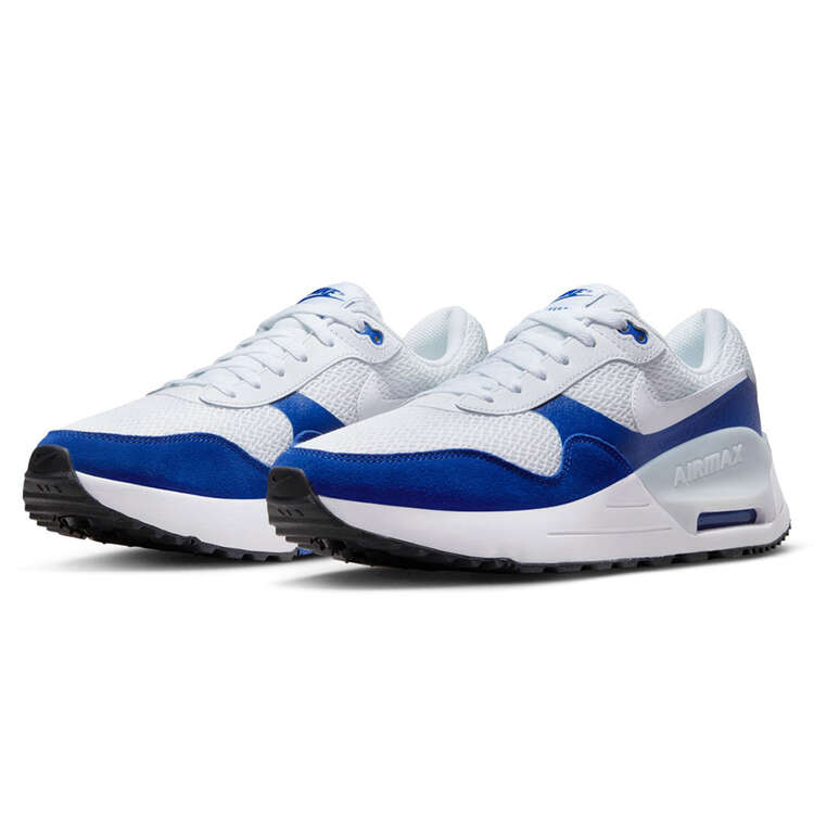 Nike Air Max SYSTM Mens Casual Shoes, White/Blue, rebel_hi-res