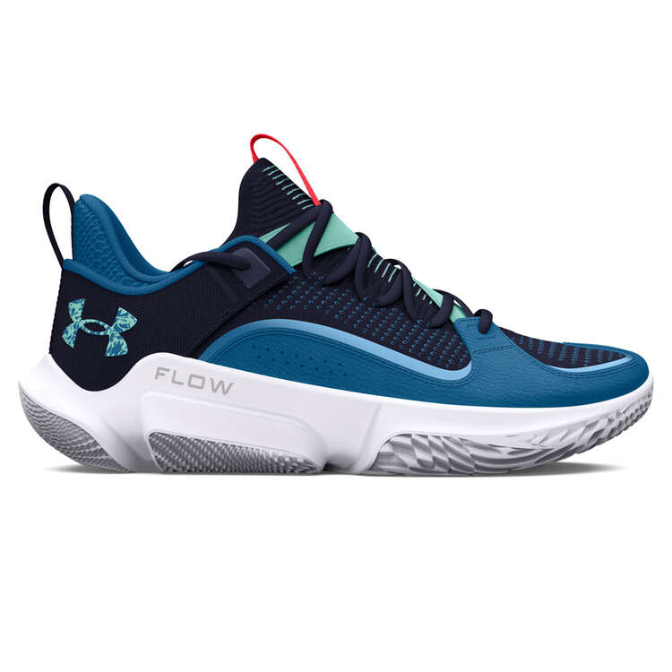 Under Armour Flow FUTR X 3 Basketball Shoes, Blue, rebel_hi-res
