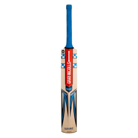 Gray Nicolls MAAX Strike Blue Junior Cricket Bat, Blue, rebel_hi-res