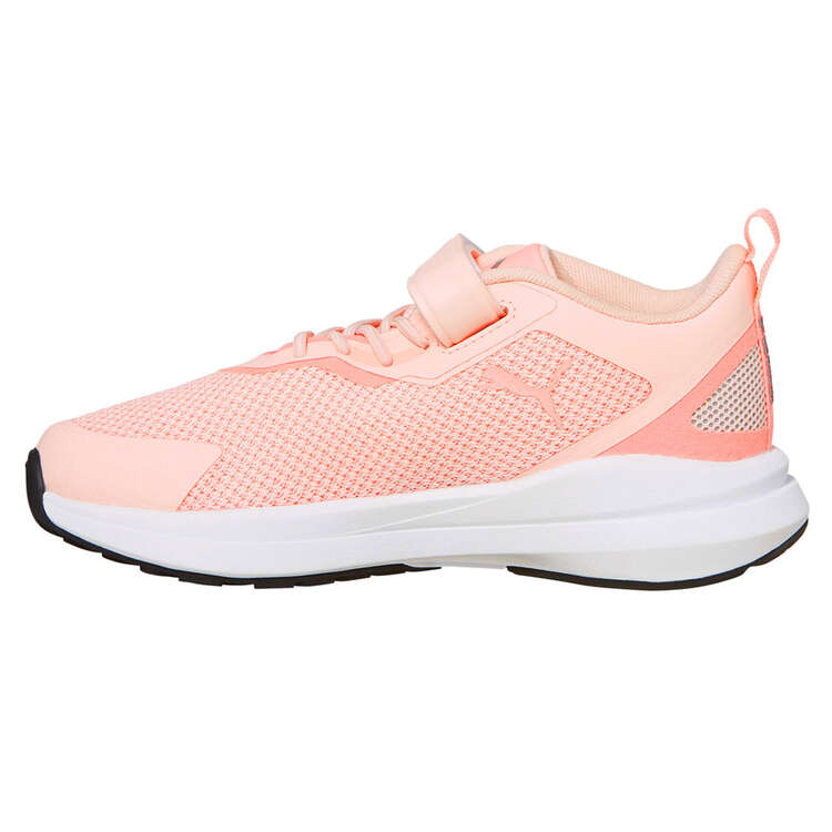 Puma Kruz PS Kids Running Shoes, Pink/White, rebel_hi-res