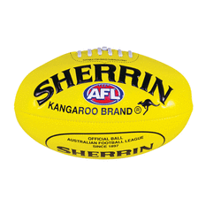 Sherrin AFL Super Soft Ball Yellow 3, , rebel_hi-res