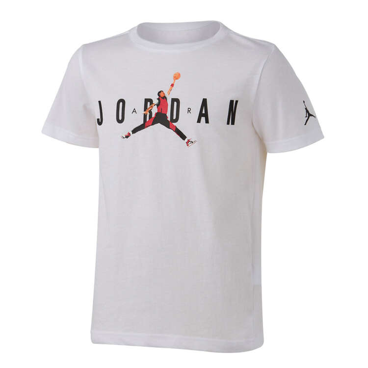 Jordan Kids Brand Crew 3 Tee White S, White, rebel_hi-res