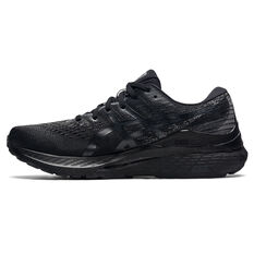 Asics GEL Kayano 28 4E Mens Running Shoes, Black/Grey, rebel_hi-res