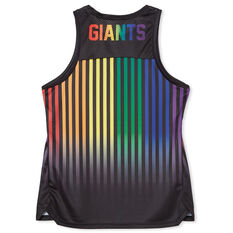 GWS Giants Womens AFLW Pride Tank Multi S, Multi, rebel_hi-res