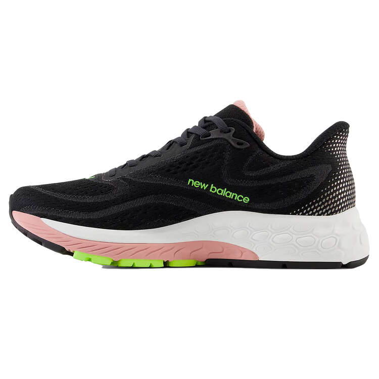 New Balance 880 V13 Womens Running Shoes Black/Pink US 6, Black/Pink, rebel_hi-res
