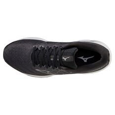 Mizuno Wave Inspire 18 2E Mens Running Shoes, Black/White, rebel_hi-res