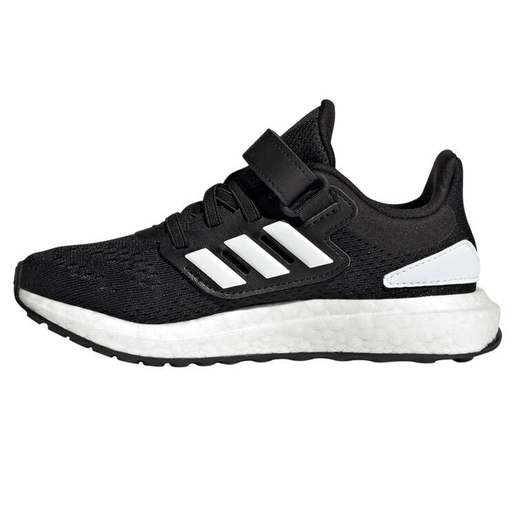 adidas Pureboost 22 PS Kids Running Shoes, Black/White, rebel_hi-res
