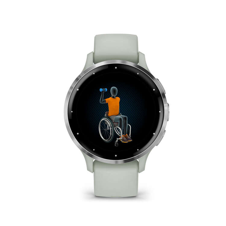 Garmin Venu 3S Smartwatch - Sage Gray/Passivated, , rebel_hi-res