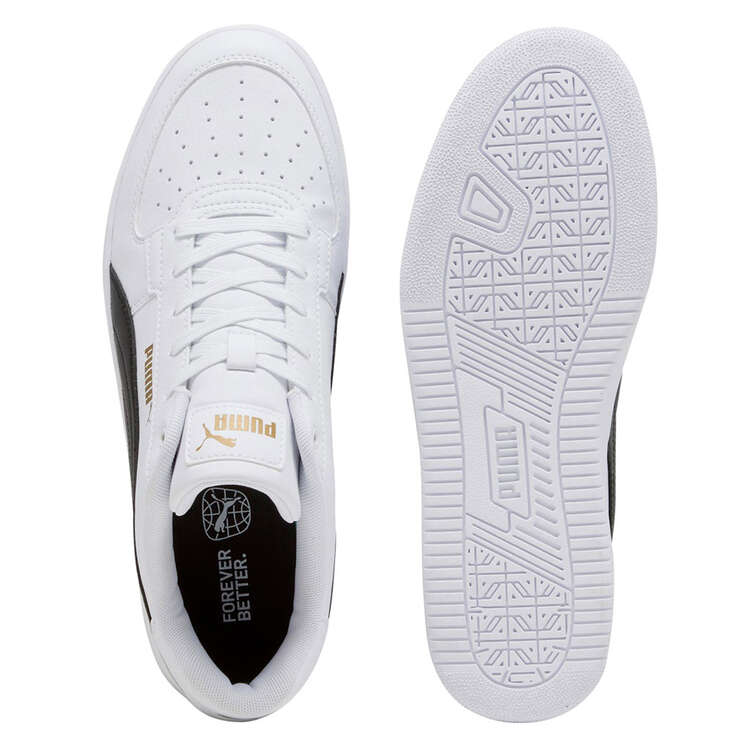 Puma Caven 2.0 Mens Casual Shoes, White/Black, rebel_hi-res