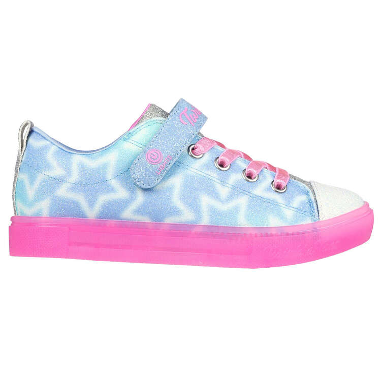 Skechers Twinkle Sparks Ice Dreamsicle PS Kids Casual Shoes, Light Blue, rebel_hi-res