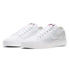Nike Court Legacy Canvas Womens Casual Shoes, White, rebel_hi-res