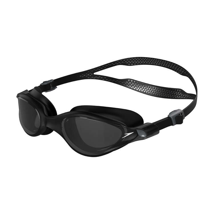 Speedo Vue Swim Goggles Black/Silver, , rebel_hi-res