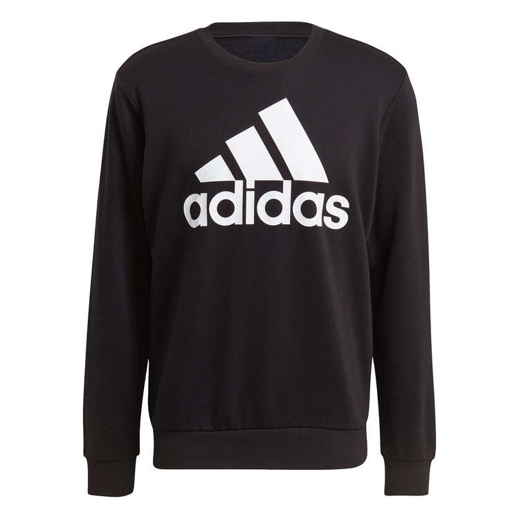 adidas Mens Big Logo Sweatshirt, Black, rebel_hi-res