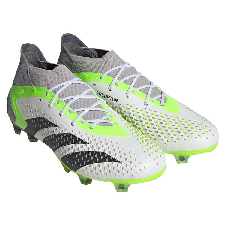 adidas Predator Accuracy .1 Football Boots, White/Black, rebel_hi-res