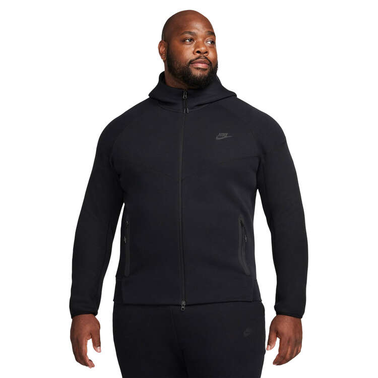 Nike Mens Sportswear Tech Fleece Windrunner, Black, rebel_hi-res