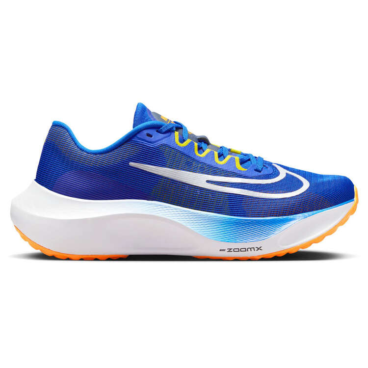Nike Zoom Fly 5 Mens Running Shoes, Blue/Yellow, rebel_hi-res