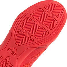 adidas Predator Edge .4 Kids Indoor Soccer Shoes, Red/Green, rebel_hi-res