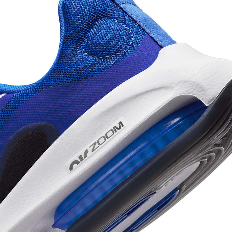 Nike Air Zoom Arcadia 2 GS Kids Running Shoes, Royal/White, rebel_hi-res