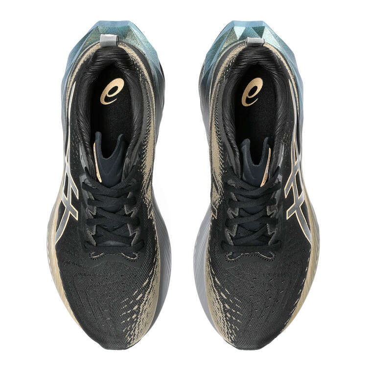Asics Novablast 4 Mens Running Shoes, Black/Gold, rebel_hi-res