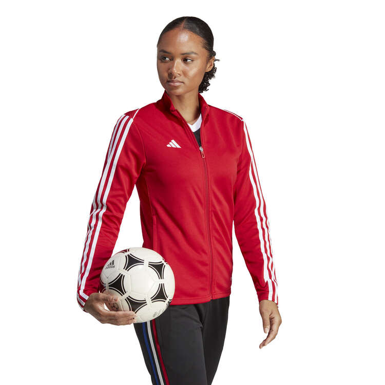 adidas Womens Tiro 23 League Training Jacket, Red, rebel_hi-res