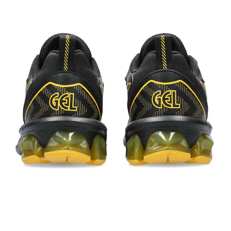 Asics GEL Quantum 90 4 GS Kids Casual Shoes, Black/Yellow, rebel_hi-res