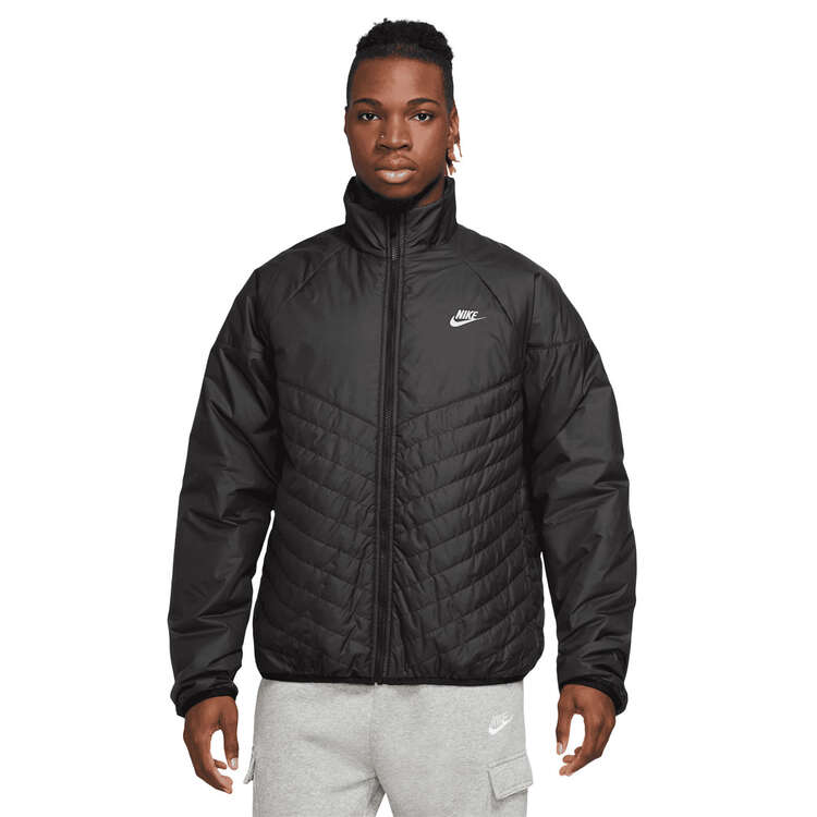 Nike Mens Therma-FIT Water-Resistant Puffer Jacket, Black, rebel_hi-res