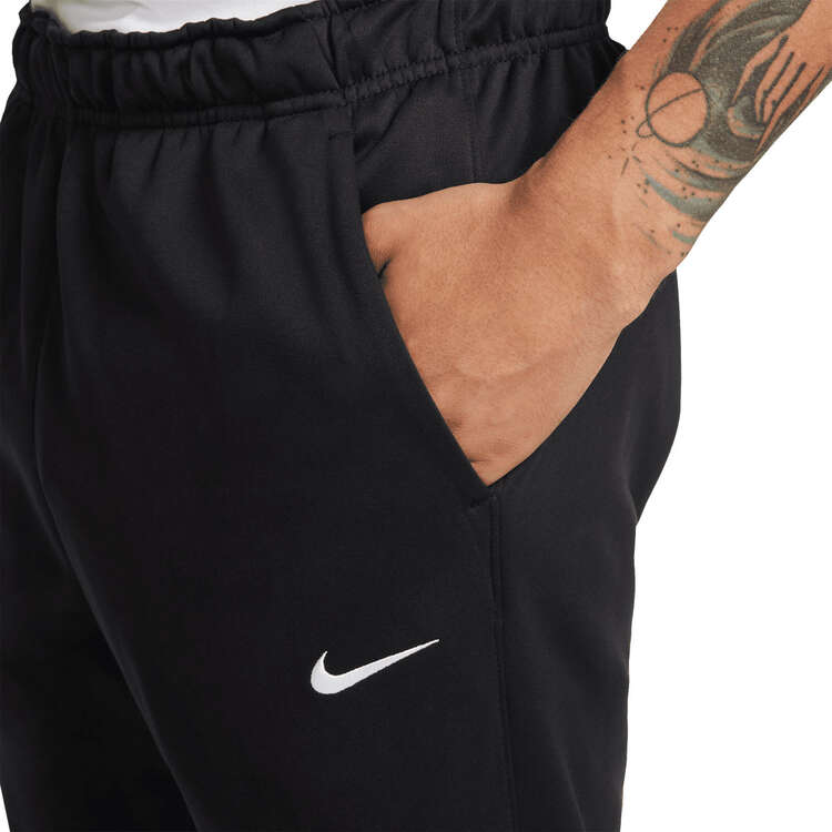 Nike Mens Therma-FIT Tapered Training Pants, Black, rebel_hi-res