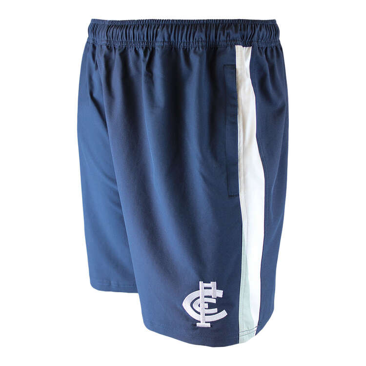 Carlton Blues 2024 Core Training Shorts, Navy, rebel_hi-res