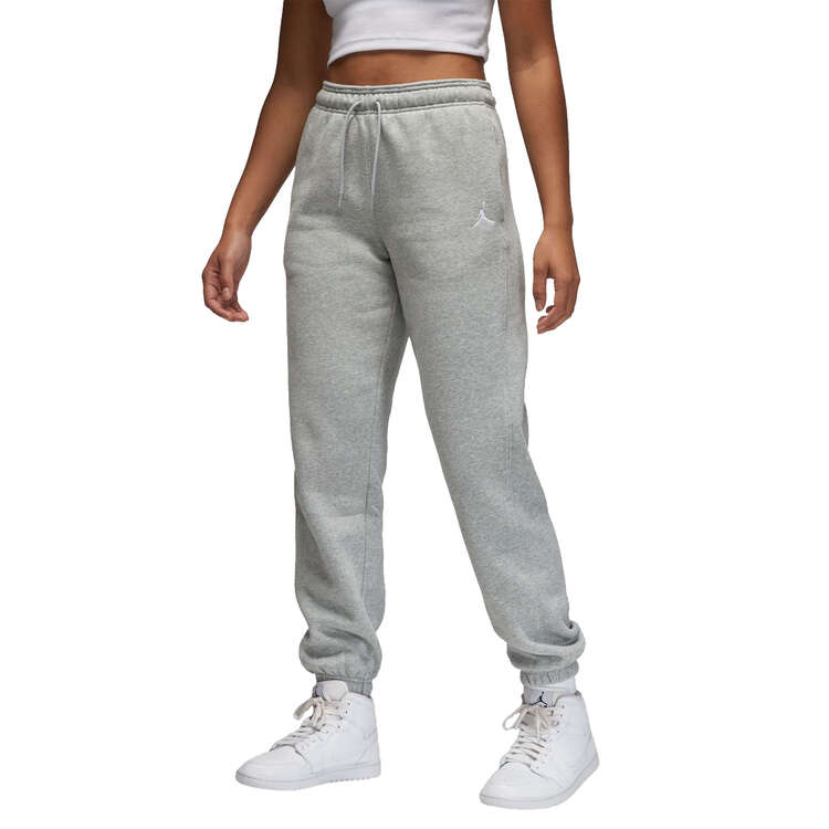 Jordan Womens Brookyln Fleece Pants Grey XS, Grey, rebel_hi-res