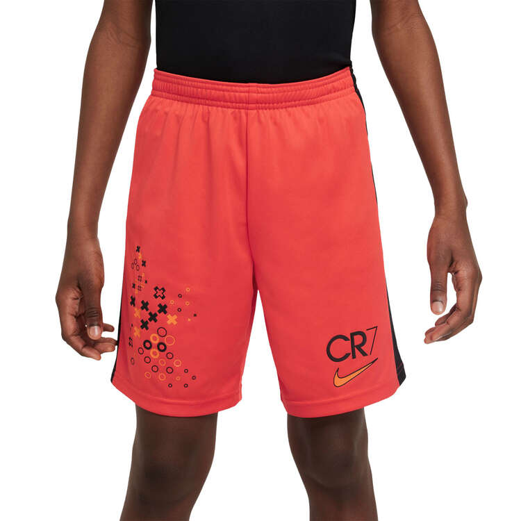 Nike Kids CR7 Academy23 Football Shorts, Red, rebel_hi-res